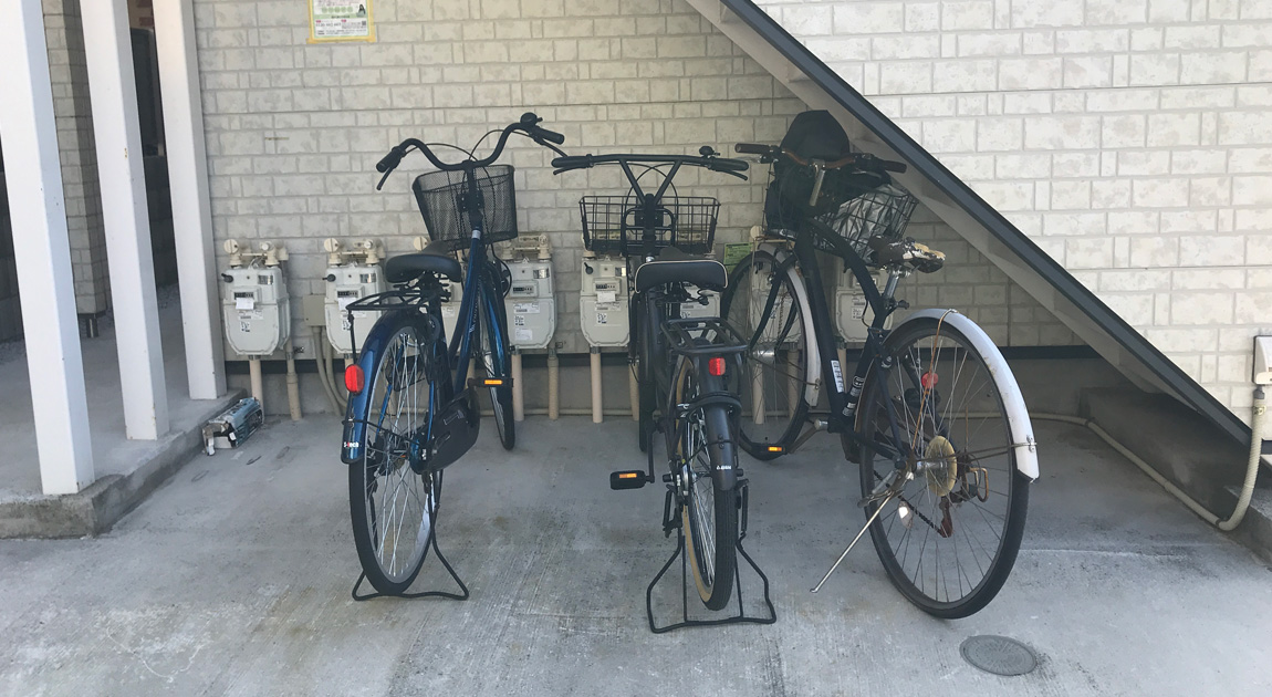 【問題解決事例】アパートの放置自転車を撤去して印象をよくしよう